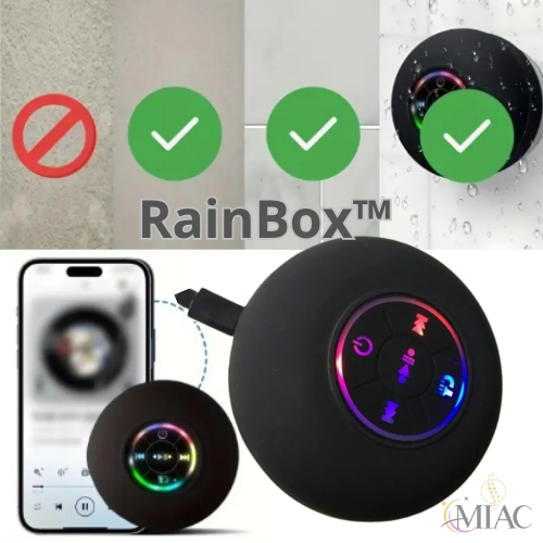 RainBox™ Parlante Bluetooth resistente al agua