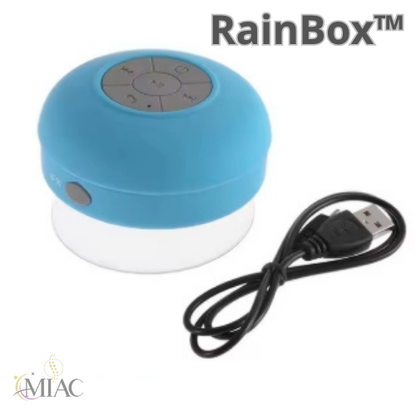 RainBox™ Parlante Bluetooth resistente al agua
