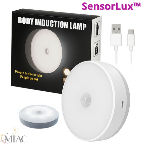 SensorLux™ Luz LED recargable con sensor de movimiento